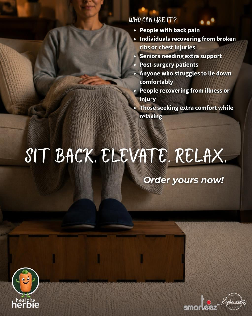 Smarter Recovery Foot Rest