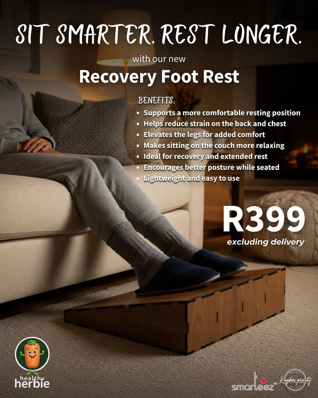Smarter Recovery Foot Rest
